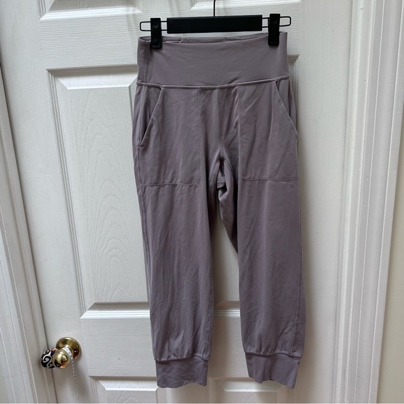 Lululemon Align Jogger Crop *23" Violet Verbena purple gray 4 sweatpants - Picture 2 of 6